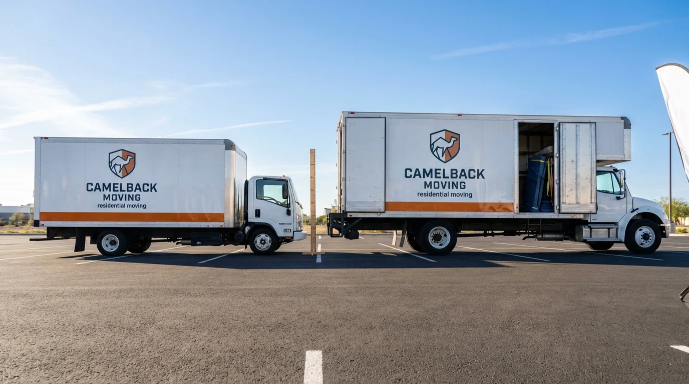 Moving truck size capacity guide in Franklin Park